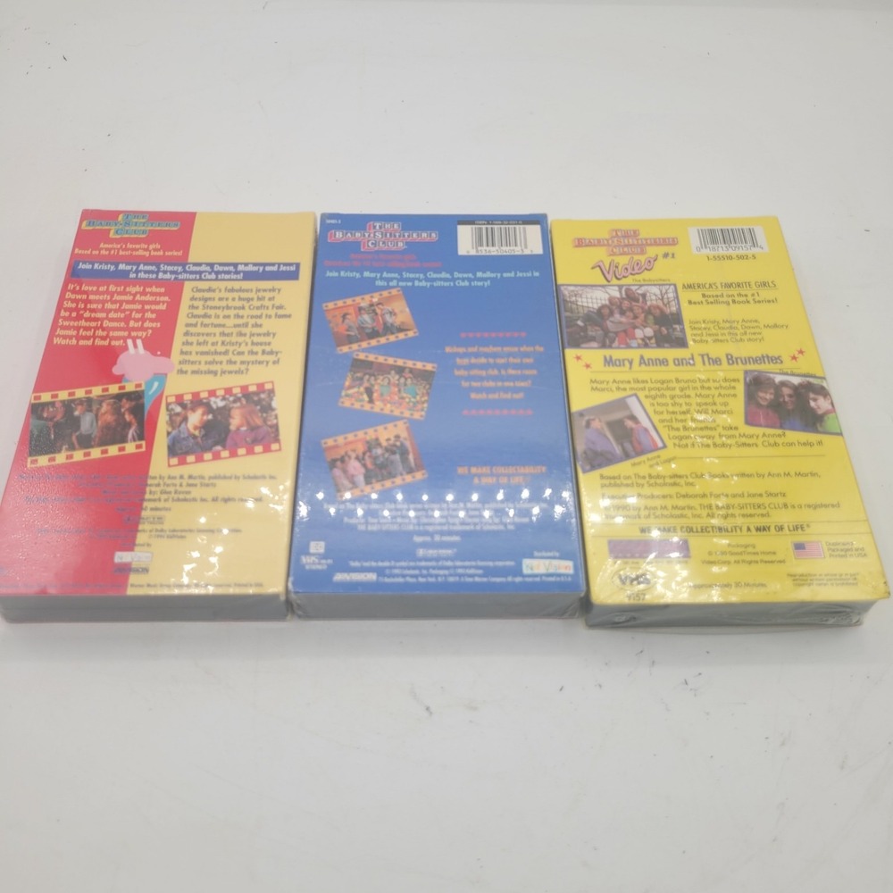Babysitters club VHS Lot Of 3 NEW SEALED - Picture 2 of 4